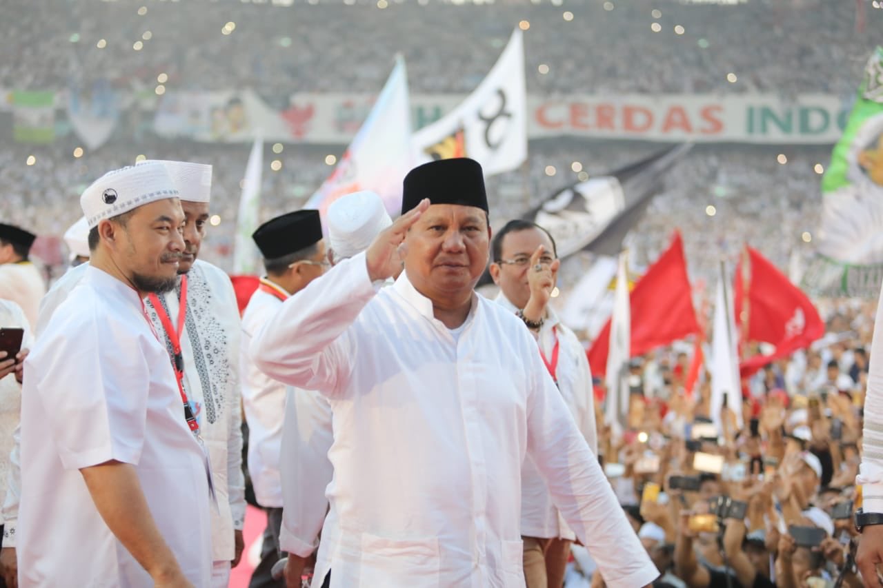 Gebrak Podium, Amien Rais Nasihati Prabowo Agar Menahan Emosi