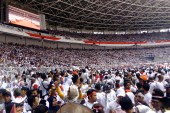 Massa Jokowi Tumpah Ruah Penuhi Stadiun GBK