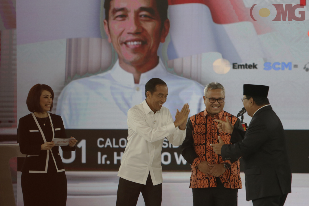 Survei Voxpol Center: Elektabilitas Jokowi-Ma’ruf 48,8 Persen, Prabowo-Sandi 43,3 Persen