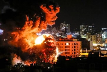 Awal Ramadhan, Zionis Israel Membabi Buta Bombardir Jalur Gaza, 24 Orang Meninggal