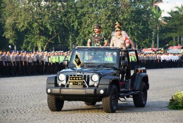 FOTO Polri dan TNI Apel Gelar Pasukan Operasi Ketupat 2019