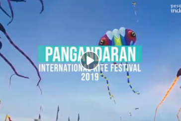 Diikuti 10 Negara, Pangandaran Gelar Festival Layang-layang