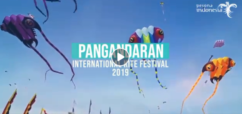 Diikuti 10 Negara, Pangandaran Gelar Festival Layang-layang