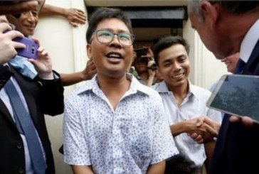 Rezim Myanmar Bebaskan Dua Wartawan dari Penjara