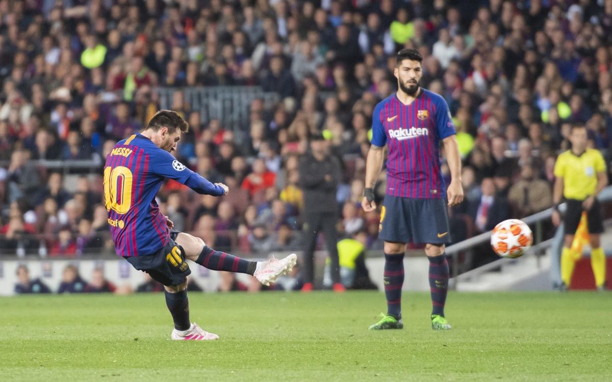 Messi dan Suarez Hukum Liverpool di Depan Publik Camp Nou