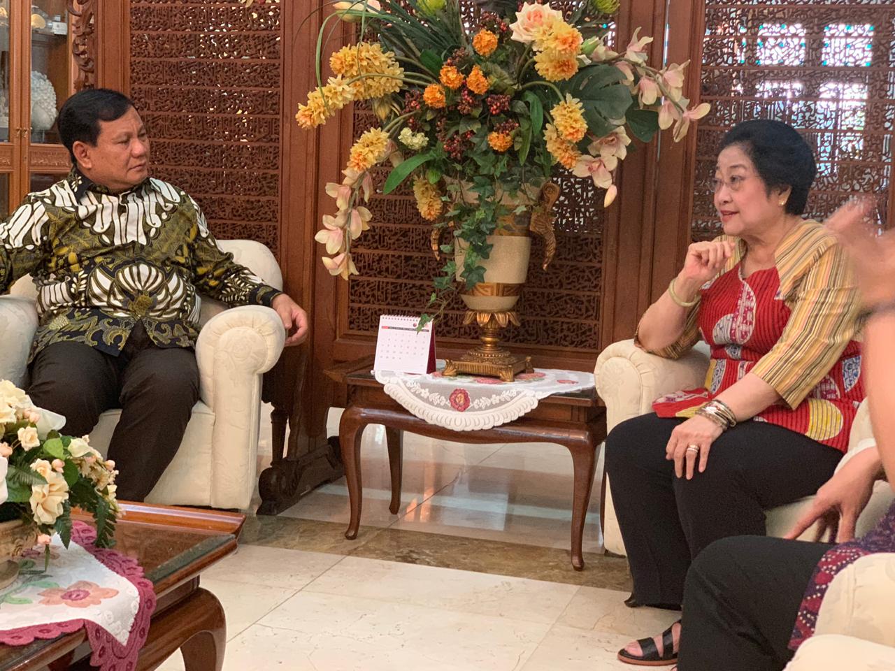 Perbedaan Politik Tak akan Pengaruhi Kedekatan Prabowo-Megawati