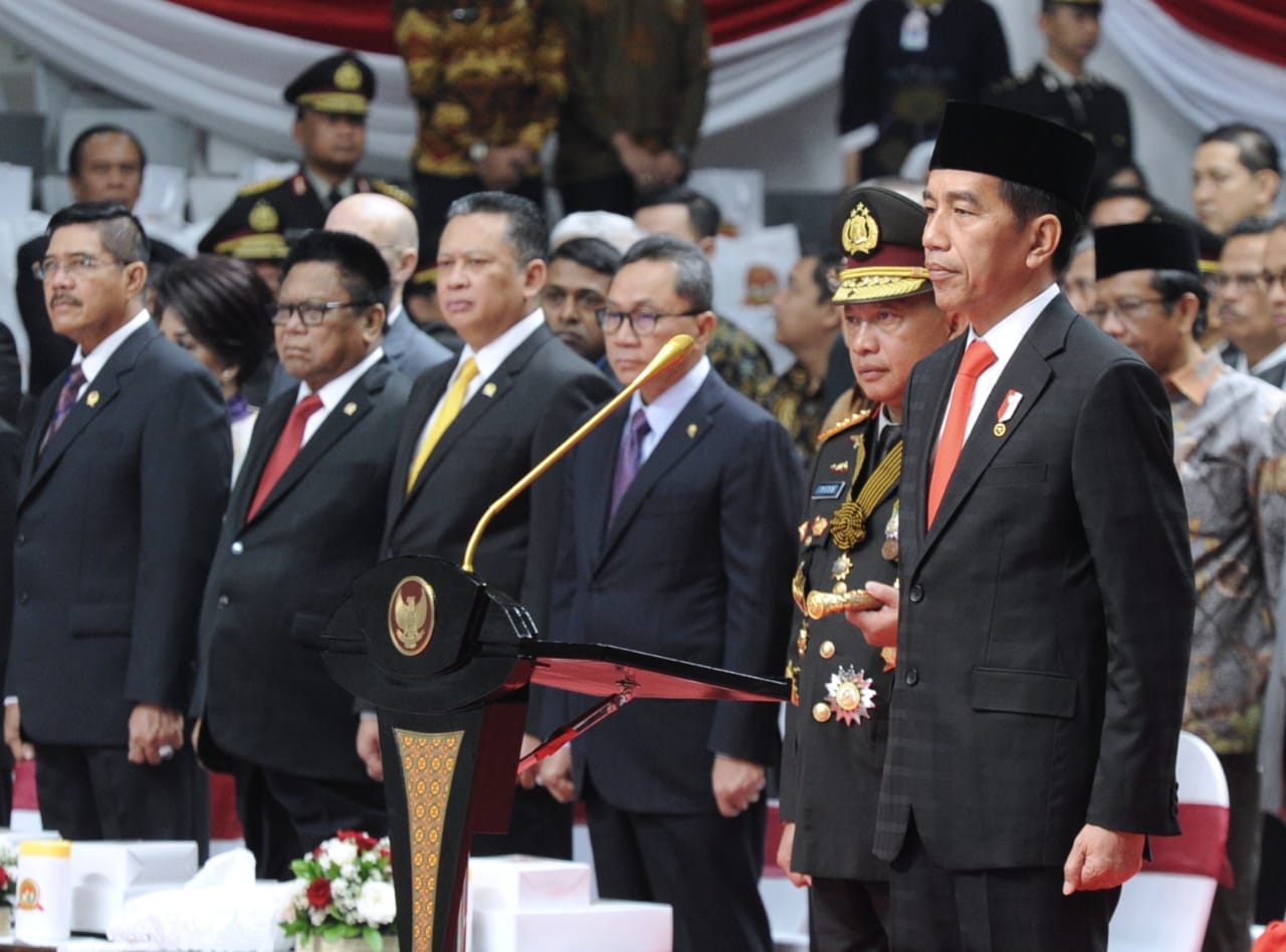 Jokowi Sebut Kepercayaan Publik Terhadap Polri Terus Meningkat