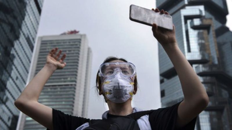 Demo Besar di Hong Kong Bergerak Tanpa Pemimpin