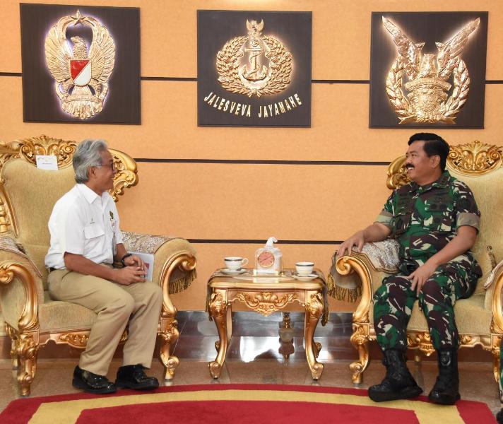 Panglima TNI Terima Audiensi Kepala SKK Migas