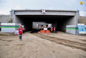 Pembangunan Underpass Bandara Yogyakarta Capai 74,3%