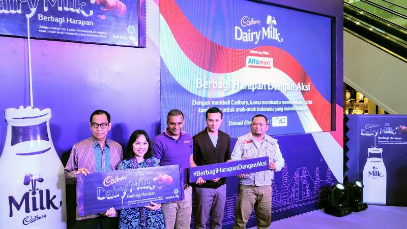 Cadbury Ajak Masyarakat Berbagi Kebaikan untuk Indonesia