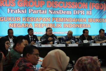 Fraksi Partai NasDem DPR Dukung Rencana Pemindahan Ibu Kota
