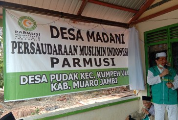 Desa Madani Parmusi di Muaro Jambi Kembangkan Bisnis Konfeksi untuk Umat