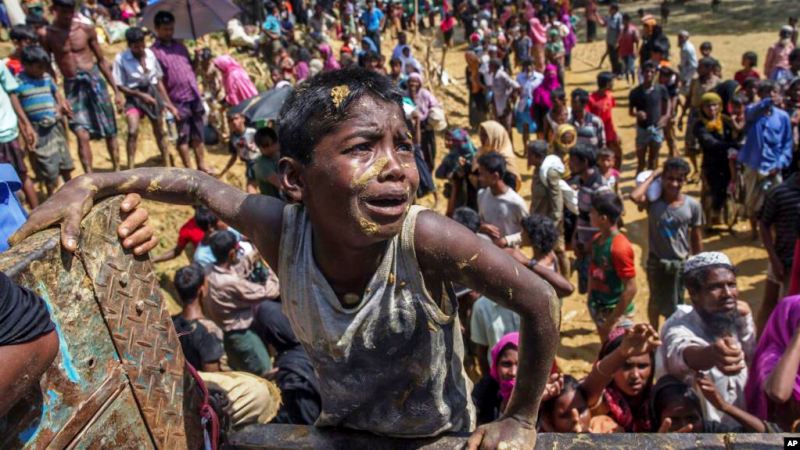 Kampung Muslim Rohingya Dihancurkan Rezim Myanmar