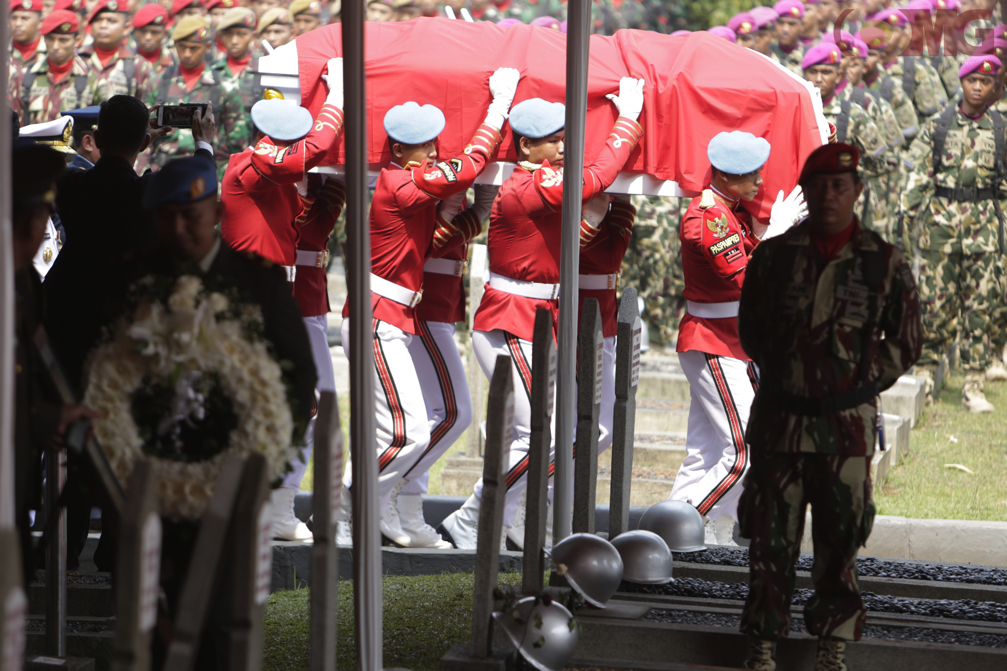 FOTO Pemakaman Presiden ke-3 RI BJ Habibie