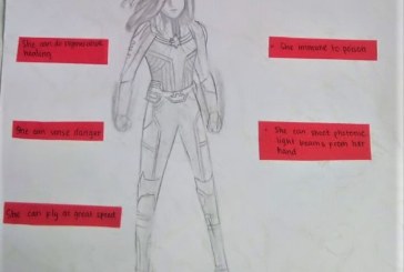 Superhero Bikin Senang Siswa SMP 1 Balikpapan Belajar Bahasa Inggris