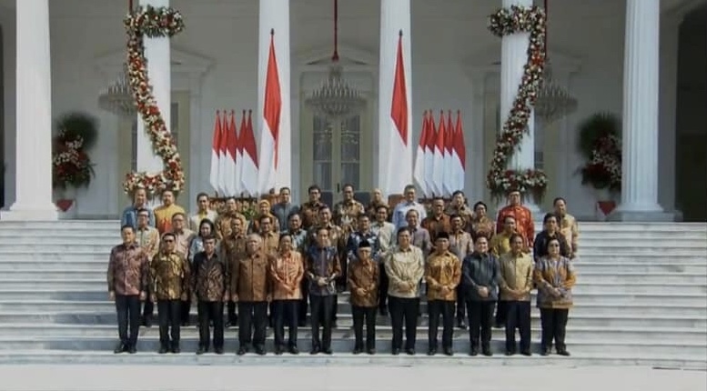 Menteri Kalangan Profesional Dominasi Kabinet Indonesia Maju