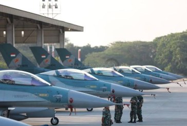 TNI AU Kerahkan F16 Amankan Pelantikan Presiden