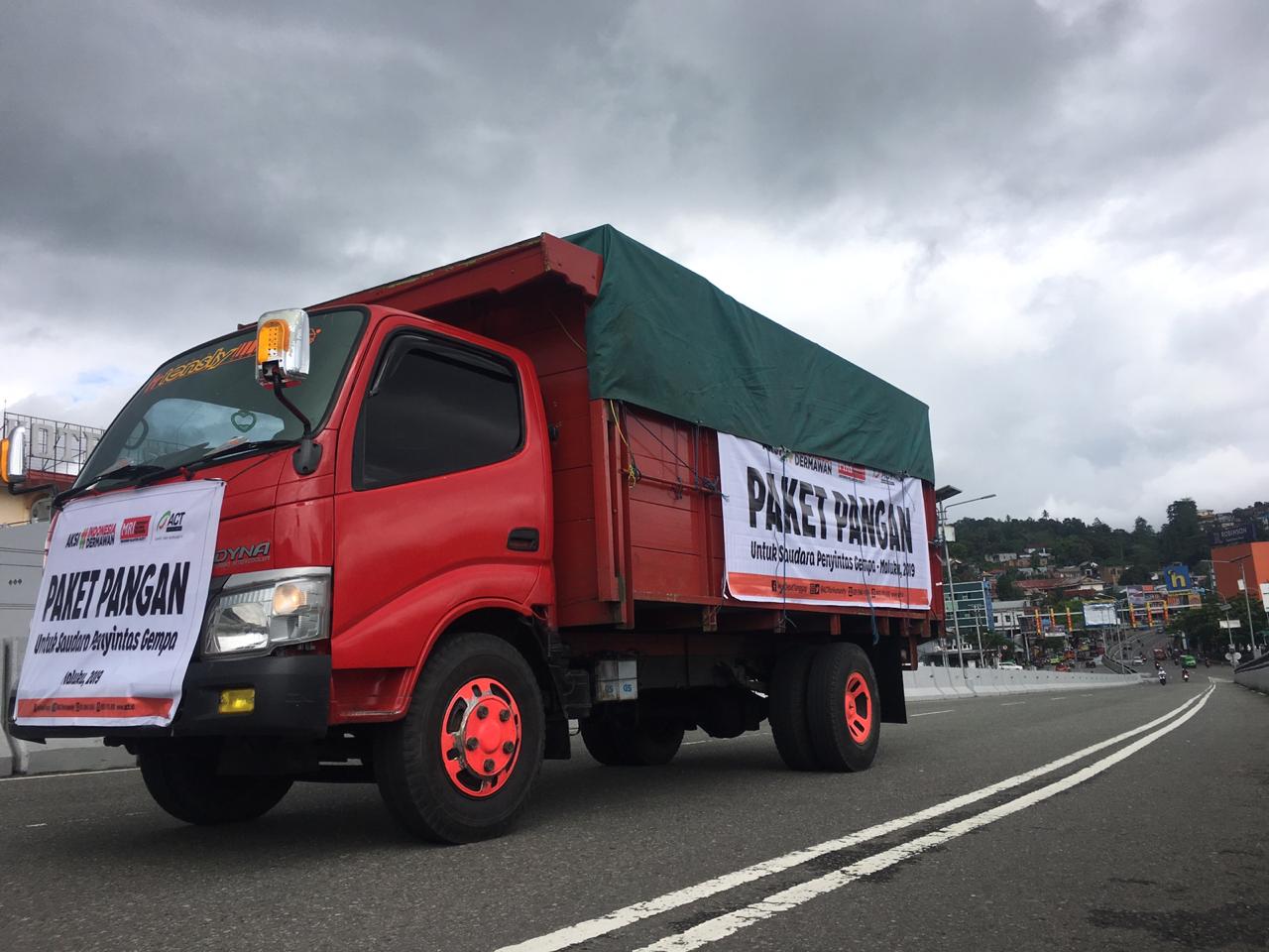 ACT Salurkan Bantuan Logistik ke Tiga Titik Terdampak Parah Gempa Maluku