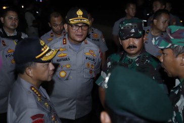 FOTO Panglima TNI dan Kapolri Tinjau Gedung DPR/MPR