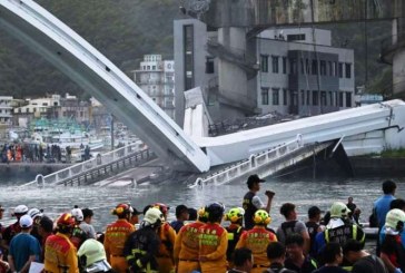 Jembatan di Taiwan Ambruk, Tiga WNI Tewas