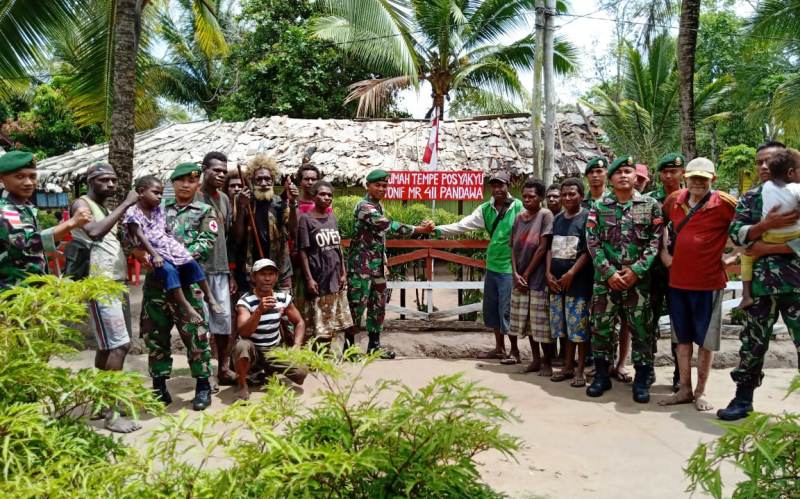 Kostrad Dirikan Rumah Tempe Untuk Warga Papua