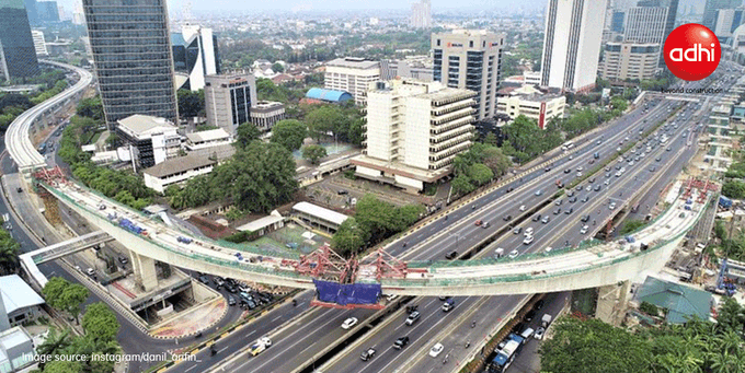 Bangun Jembatan Kereta Box Beton Lengkung, ADHI Pecahkan Dua Rekor MURI