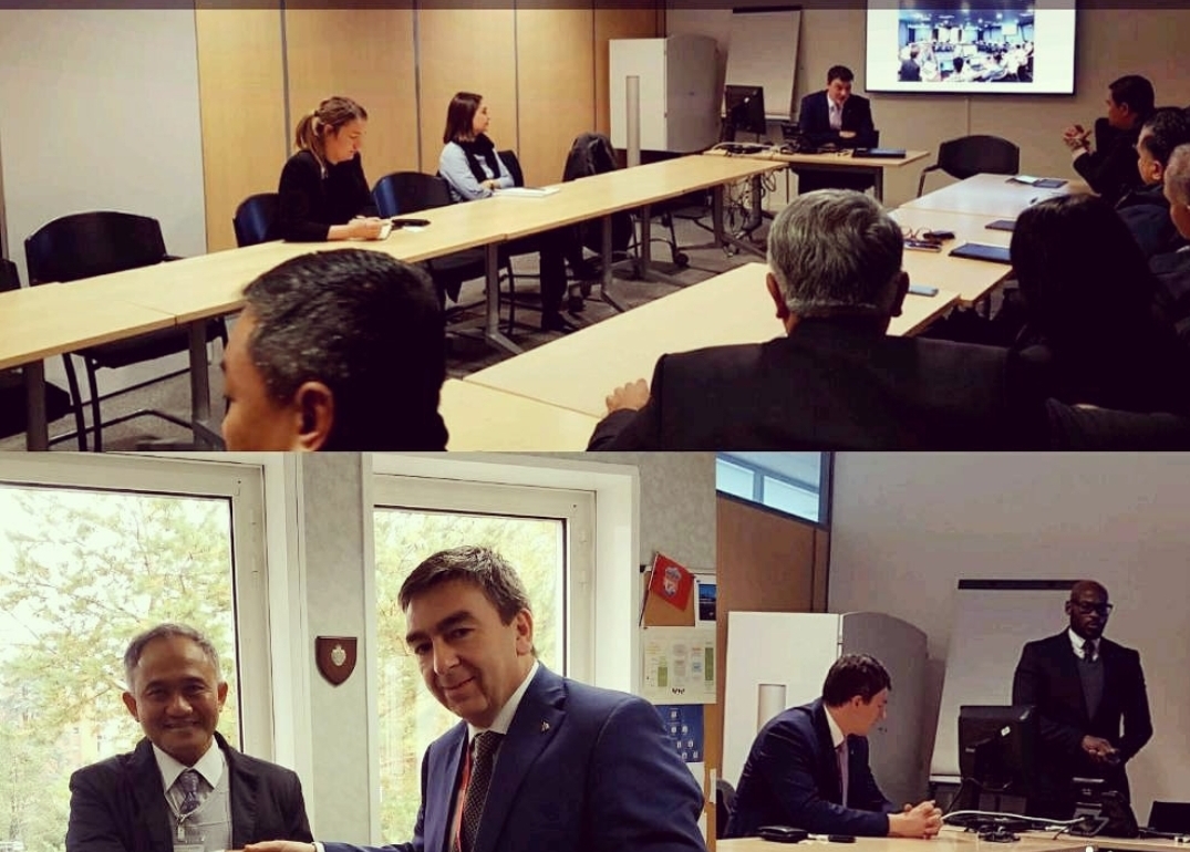 Delegasi BNN RI Kunjungi Markas Besar Interpol di Perancis