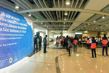 Kemenparekraf Gelar Simulasi Pelayanan Saat Bandara Ngurah Rai Ditutup