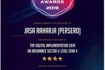 Wah….Hebat! Jasa Raharja Raih Dua Penghargaan di Top Digital Awards 2019