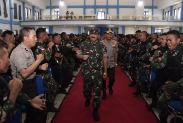 Panglima TNI Tegaskan Sinergitas TNI-Polri Sampai Akhir Hayat