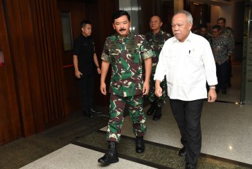 FOTO Panglima TNI Temui Menteri PUPR