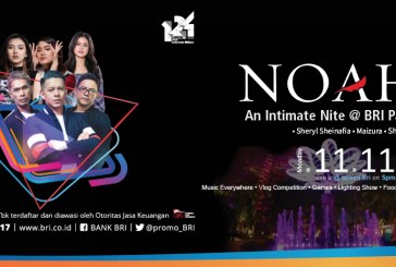 Dukung Industri Musik dan Kreatif, Bank BRI Gelar Konser NOAH “an Intimate Night at BRI”