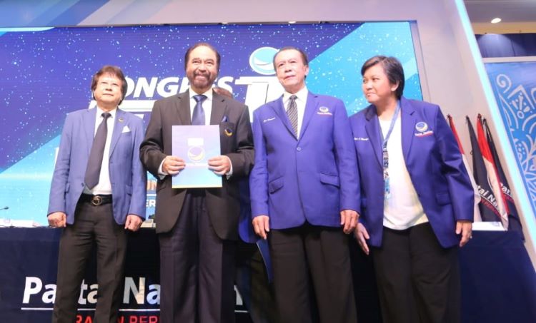 Surya Paloh Kembali Jadi Ketua Umum Partai NasDem 2019-2024