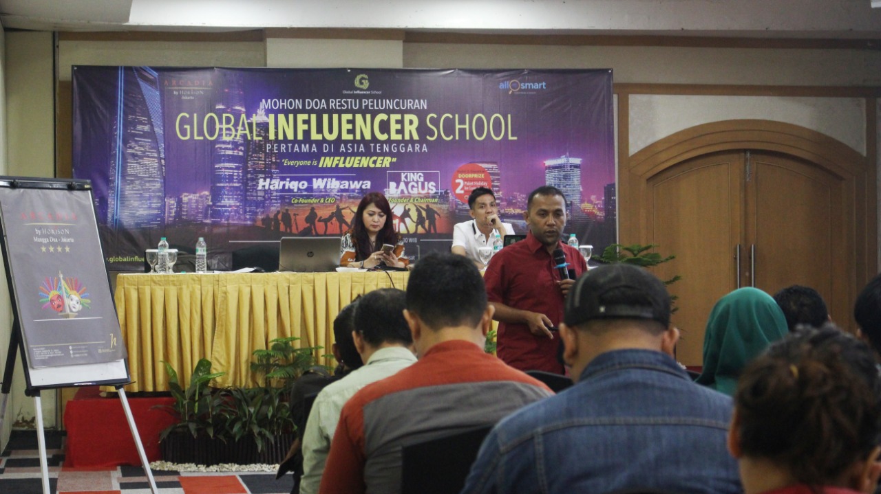 Keren! Global Influencer School Jadi Sekolah Influencer Pertama di Asia Tenggara