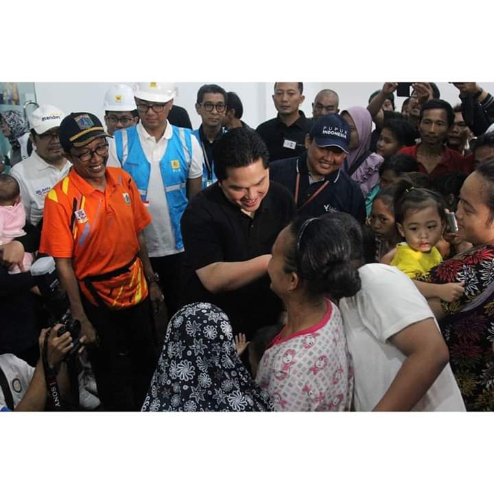 BUMN Bantu Korban Banjir di Jakarta dan Sekitarnya