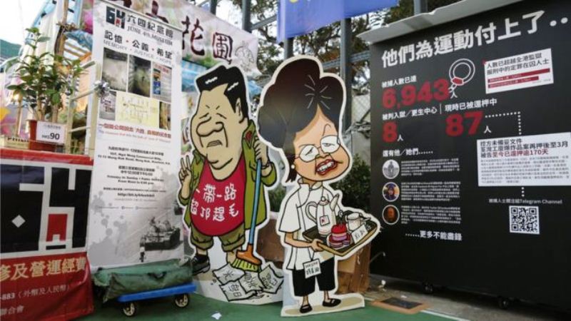 Imlek di Hong Kong Terbelah, Pro dan Anti-Pemerintah China