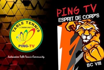 Gelar Turnamen Tenis Meja BC VIII di Sukabumi, Ping TV Usung Tema ‘Esprit de Corps’