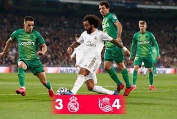 Mengejutkan! Real Madrid Kalah Lawan Real Sociedad di Perempat Final Copa del Rey