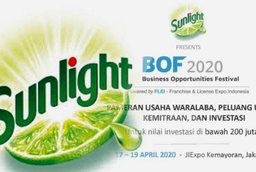 200 Merek Usaha Waralaba Akan Hadir di BOF & Sunlight’s WEFF