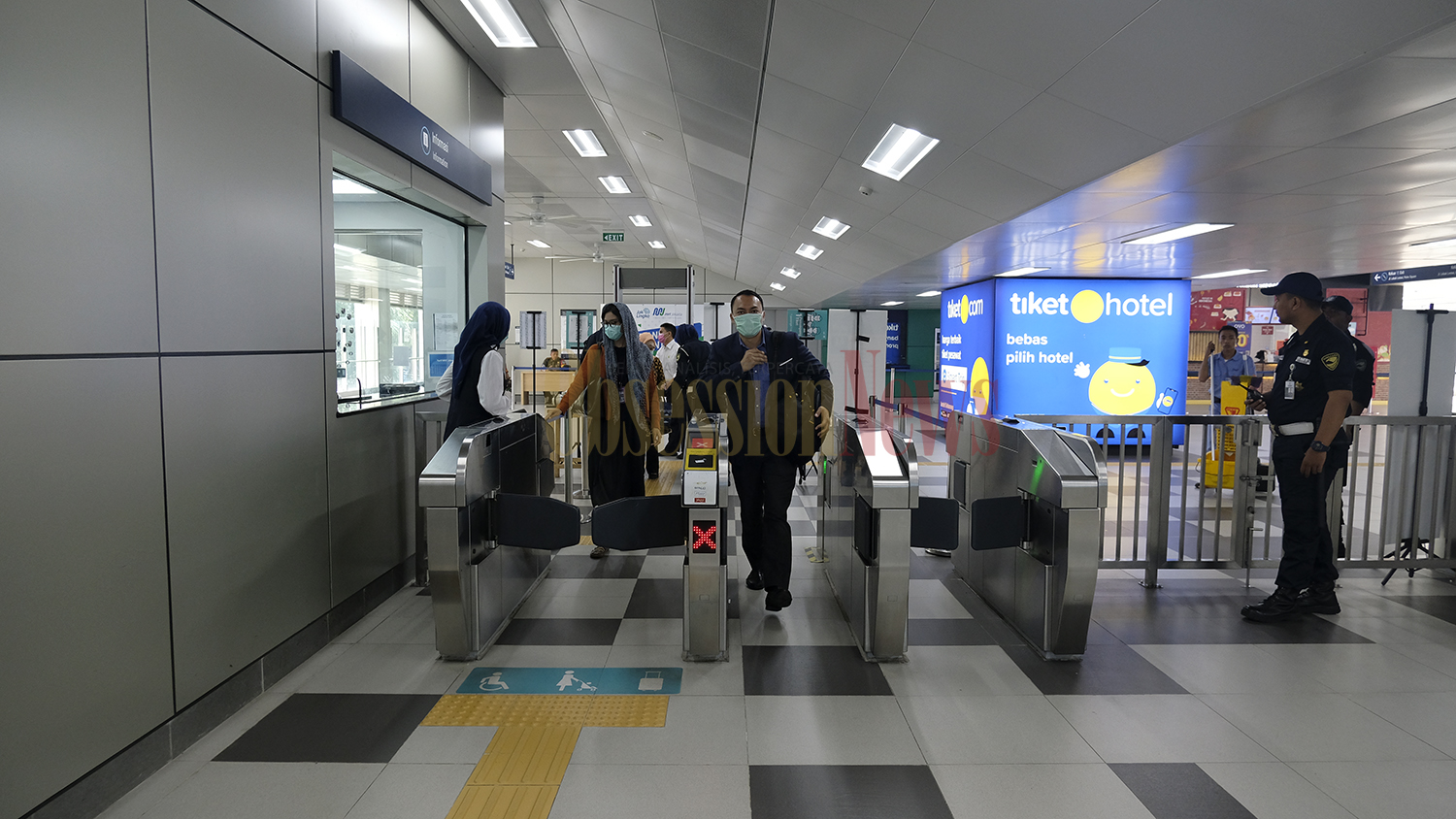 FOTO MRT Jakarta Kembali Normal