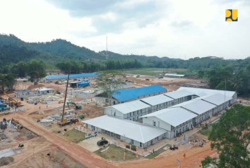Progres Konstruksi Fasilitas Karantina Penyakit Menular di Pulau Galang Sudah 92%