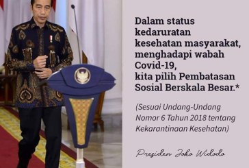 Warganet Doakan Jokowi Diberi Kesabaran Hadapi Wabah Covid-19
