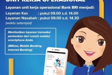 Catat! Ini Waktu Layanan Unit Kerja Operasional Bank BRI Selama Ramadan