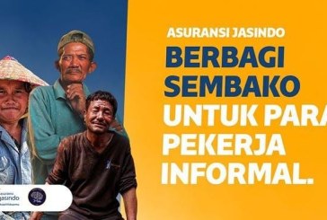 Dampak Pandemi Covid-19, Asuransi Jasindo Ajak Masyarakat Bagi Sembako untuk Pekerja Infomal