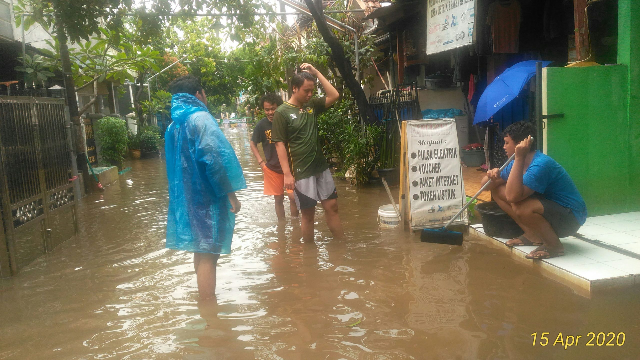 FOTO Perumahan BSP Bekasi Banjir Akibat Hujan Deras