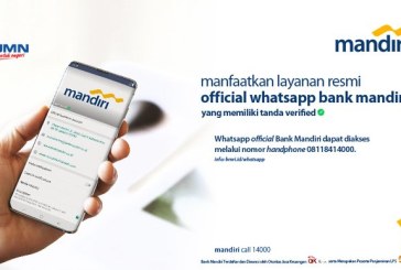 Beri Edukasi kepada Nasabah, Bank Mandiri Persembahkan Akun WhatsApp