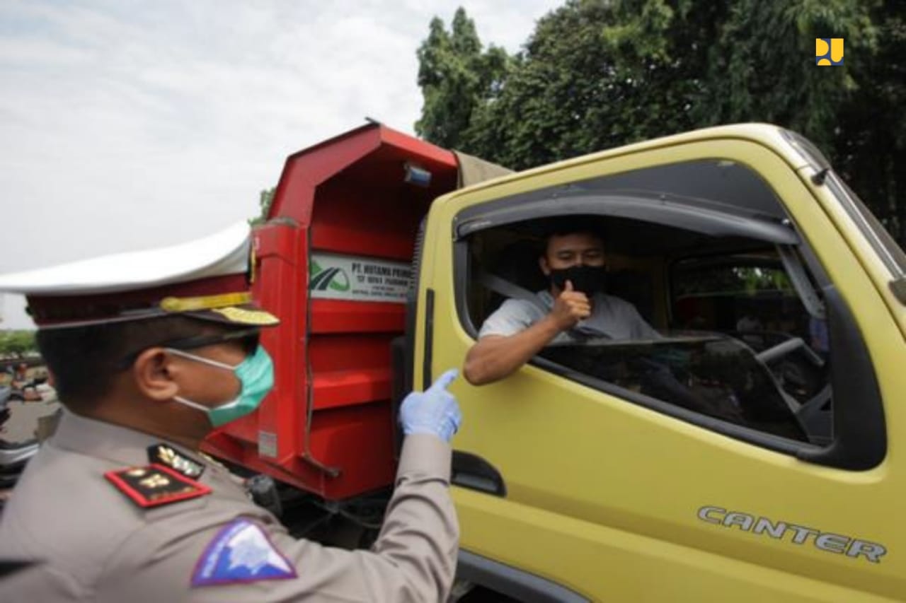 Dampak PSBB, Traffic di Jalan Nasional di Jawa Turun Rata-rata 68%