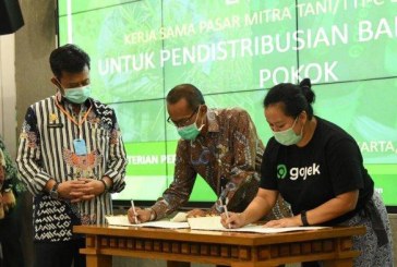 Kementerian Pertanian Gandeng Gojek Distribusikan Pangan Selama Pandemi Covid-19