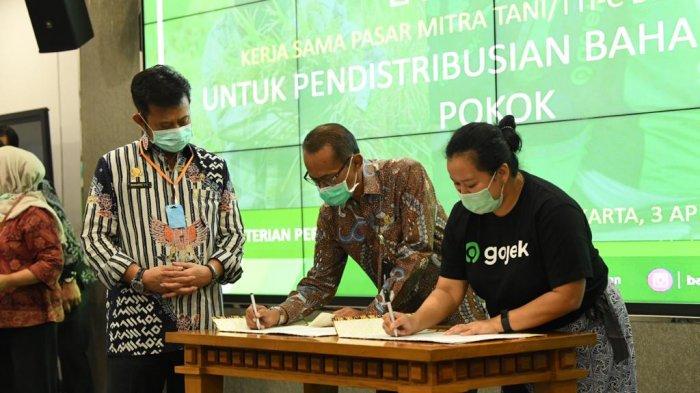 Kementerian Pertanian Gandeng Gojek Distribusikan Pangan Selama Pandemi Covid-19